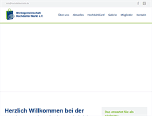 Tablet Screenshot of hochdahlermarkt.de